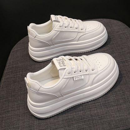 Damen Plateausneaker Atmungsaktiv Bequem