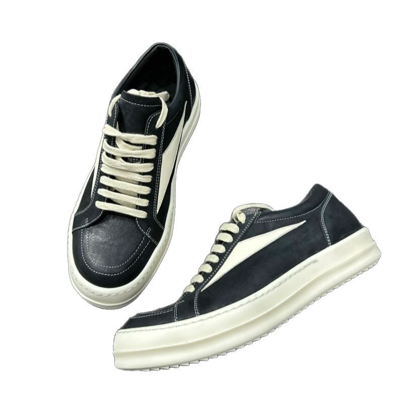 Damen Sneaker Leder Komfort Sohle