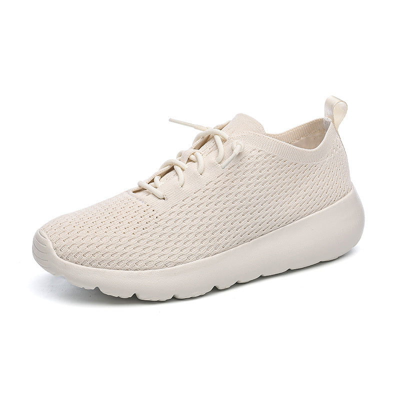 Damen Sneaker Atmungsaktives Netz Leicht Flexibel