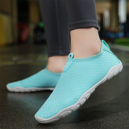 Damen Badeschuhe Atmungsaktiv Rutschfest Flexibel