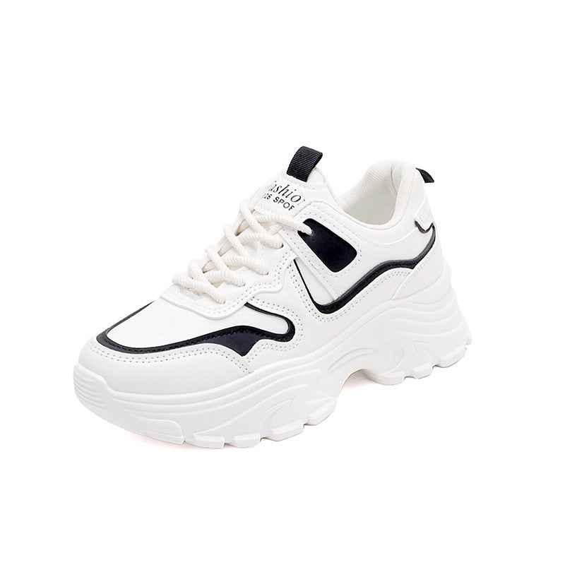 Damen Chunky Sneaker Bequem Dämpfung