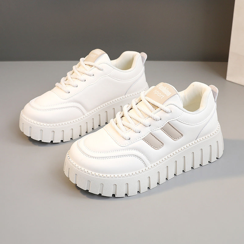 Damen Laufschuhe Chunky Sneaker Rutschfest Gepolstert