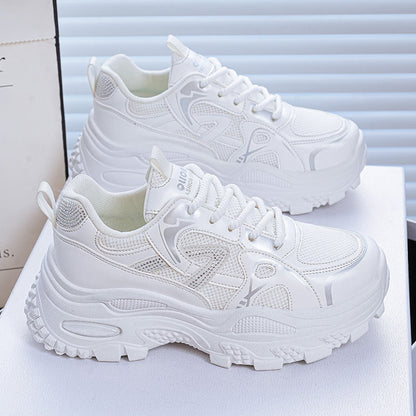 Damen Sneaker Metallic Schuhe Sportlich