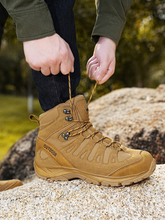 Damen Wanderschuhe Robust Knöchelschutz Outdoorschuhe - Norvielle