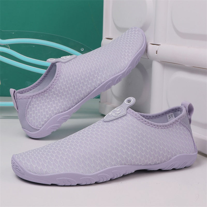 Damen Badeschuhe Atmungsaktiv Rutschfest Flexibel