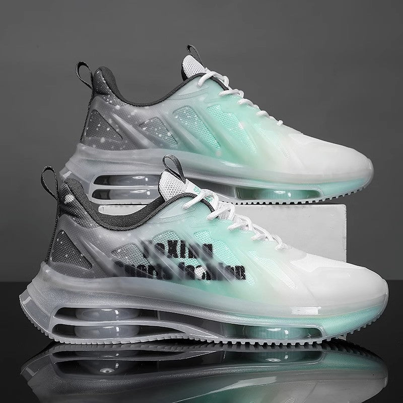 Damen Sneaker mit LED Beleuchtung Sportlich Transparent