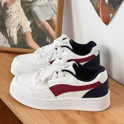 Damen Sneaker Plateau Sportlich Hoch - Norvielle