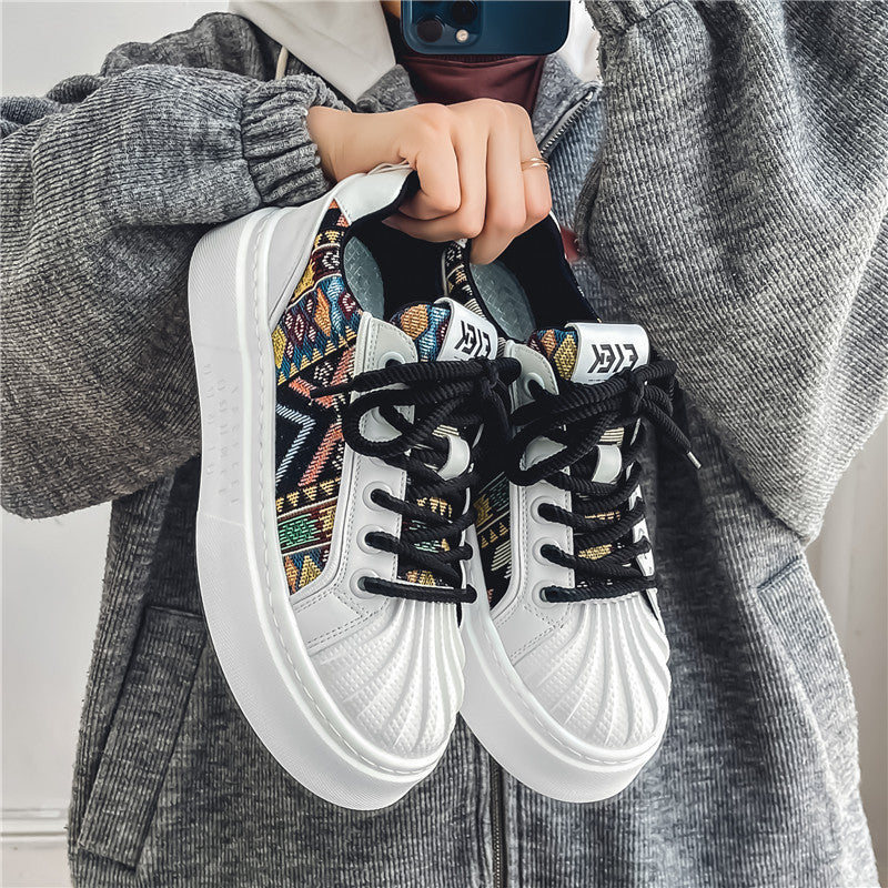 Damen Sneaker Bunt Textil Obermaterial