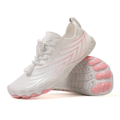 Damen Laufschuhe Atmungsaktives Mesh Bunt Rutschfest