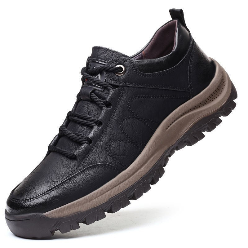 Damen Leder Schuhe Komfortabel