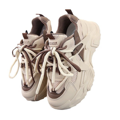 Damen Sneaker Sportlich Chunky Schuhe