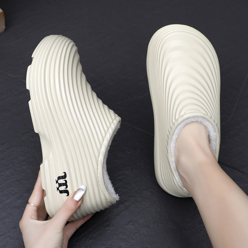 Damen Komfortschuhe Weich Rutschfest Warm