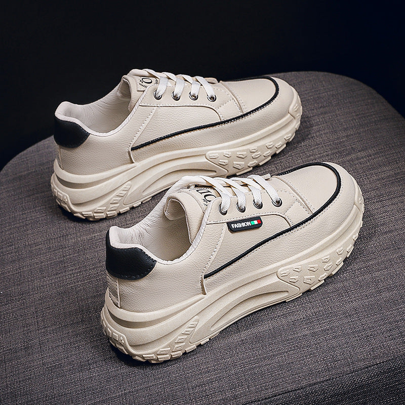 Damen Sneaker Chunky Komfortabel Dämpfung Bequem