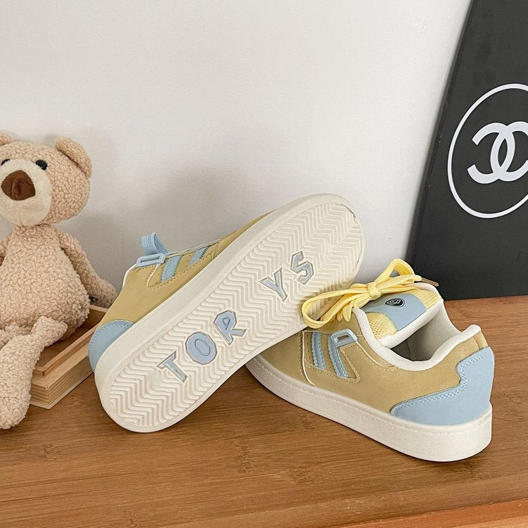 Damen Sneaker Wildleder Bunt