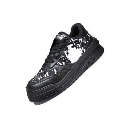 Damen Sneaker Sportlich Druckmuster