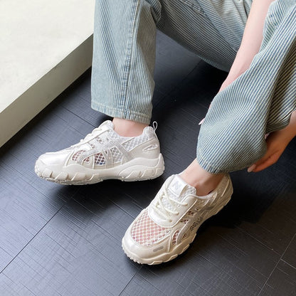 Damen Sneaker Atmungsaktiv Rutschfest