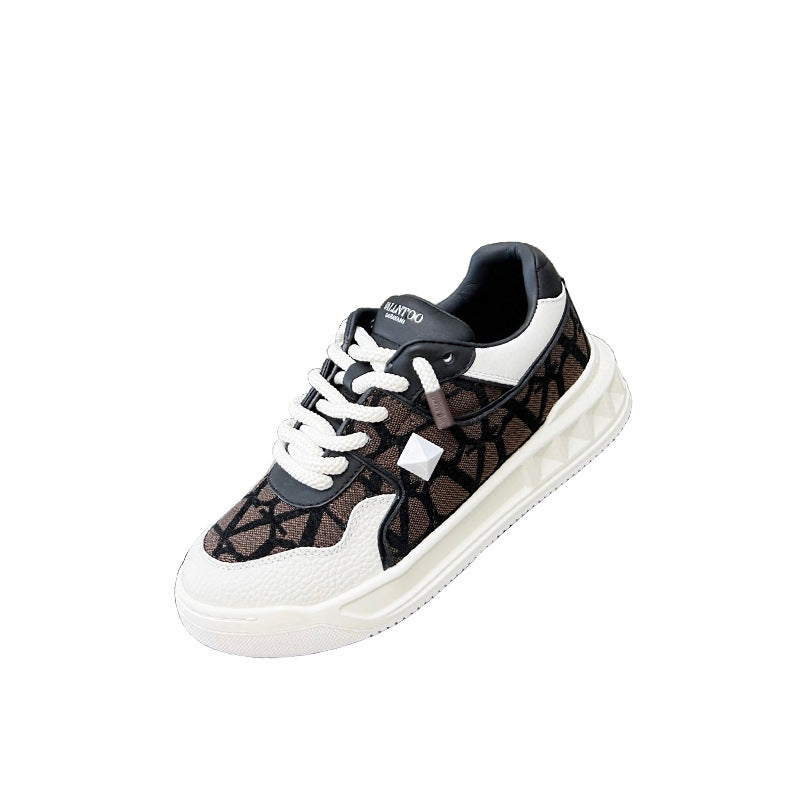 Damen Sneaker Camouflage Robust Sport
