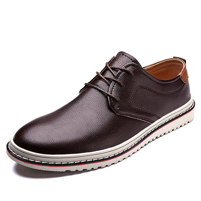 Herren Schnürschuhe Leder Elegante Modern