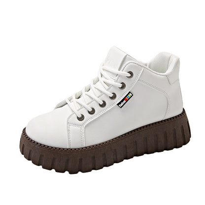 Damen High- Sneaker Wasserdicht Dicke Sohle