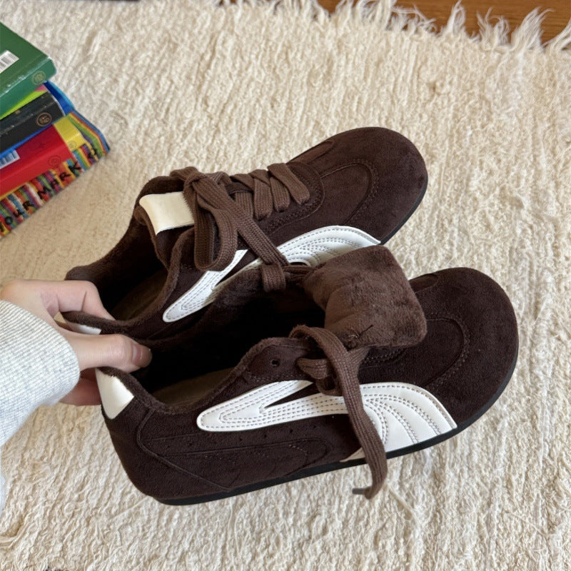 Damen Laufschuhe Sportlich Weich Geformt Schwarz - Norvielle
