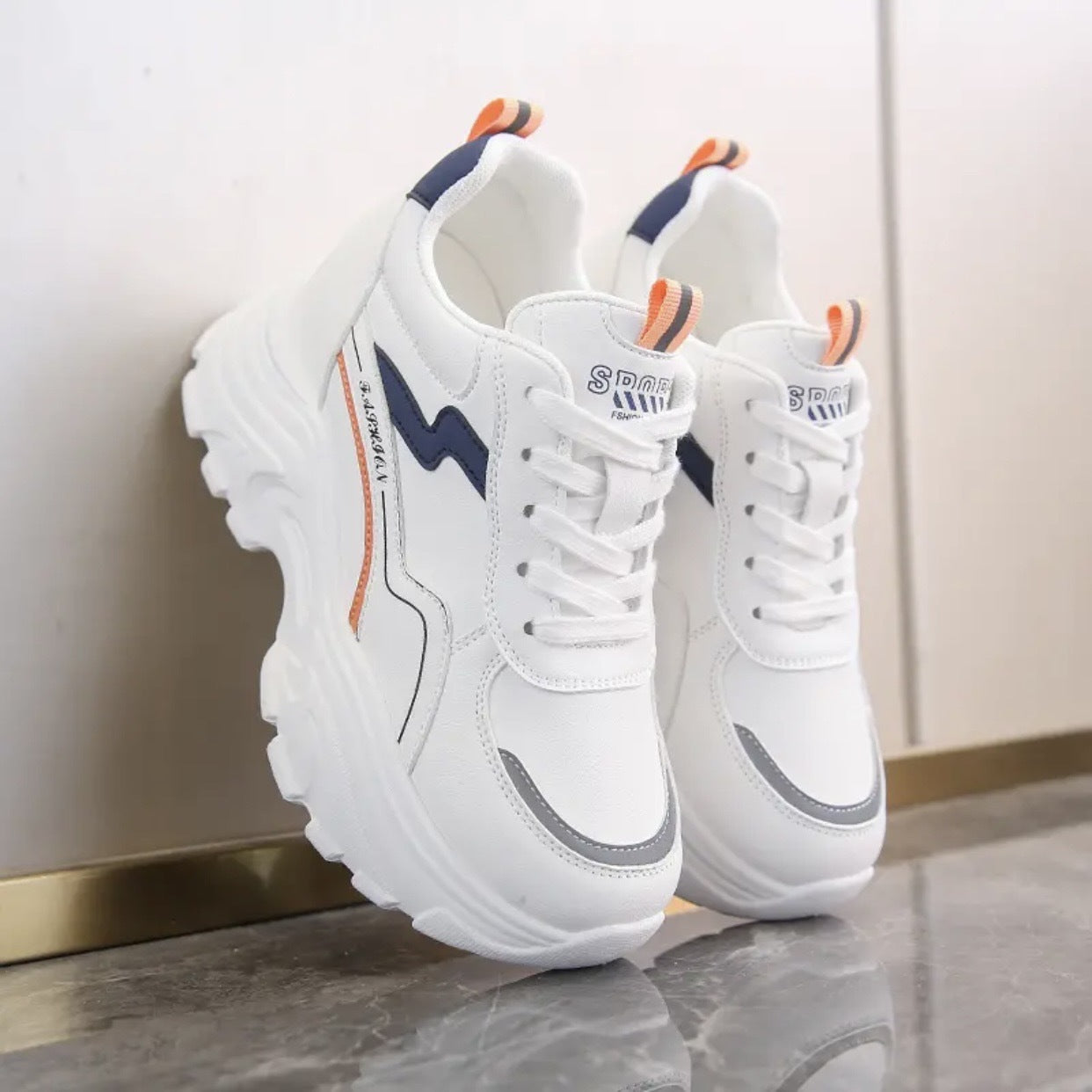 Damen Sneaker Chunky Mode Schuhe