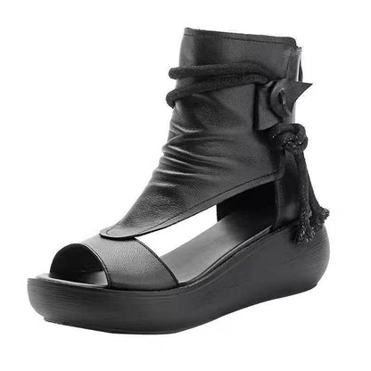 Damen Plateau-Sandaletten Hochzeitsschuhe Moderner Riemen Look wird