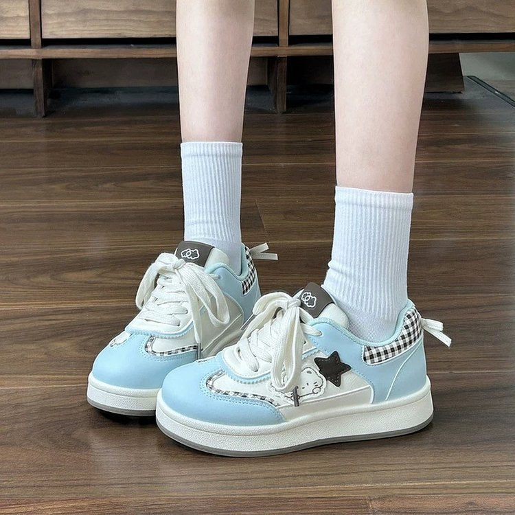 Damen Sneaker Atmungsaktives Material Bequem