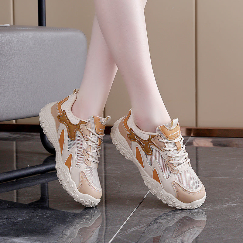 Damen Sneaker Komfort Mesh Laufsohle Bequem