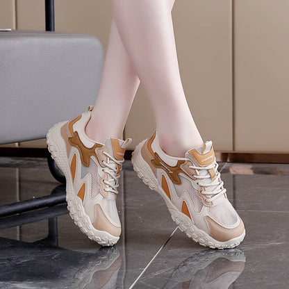 Damen Sneaker Komfort Mesh Laufsohle Bequem