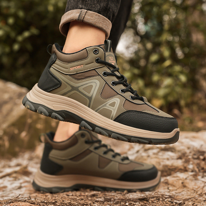Damen Wanderstiefel Atmungsaktives Material Wasserdicht