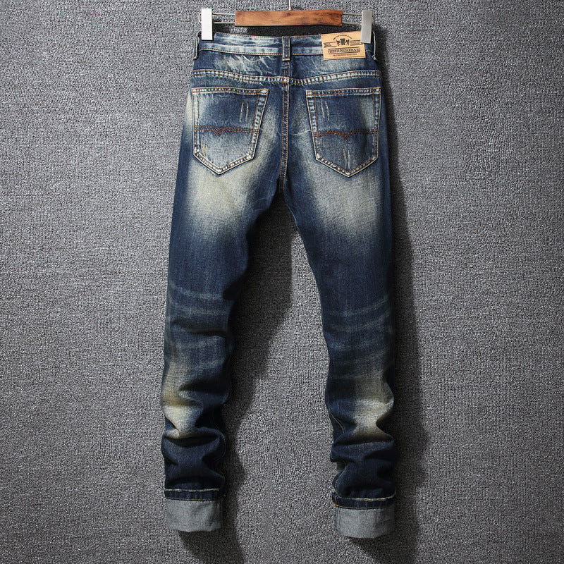 Herren Ripped Jeans Lässig Trendy