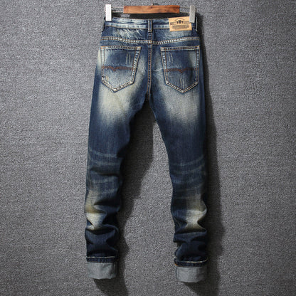 Herren Ripped Jeans Lässig Trendy