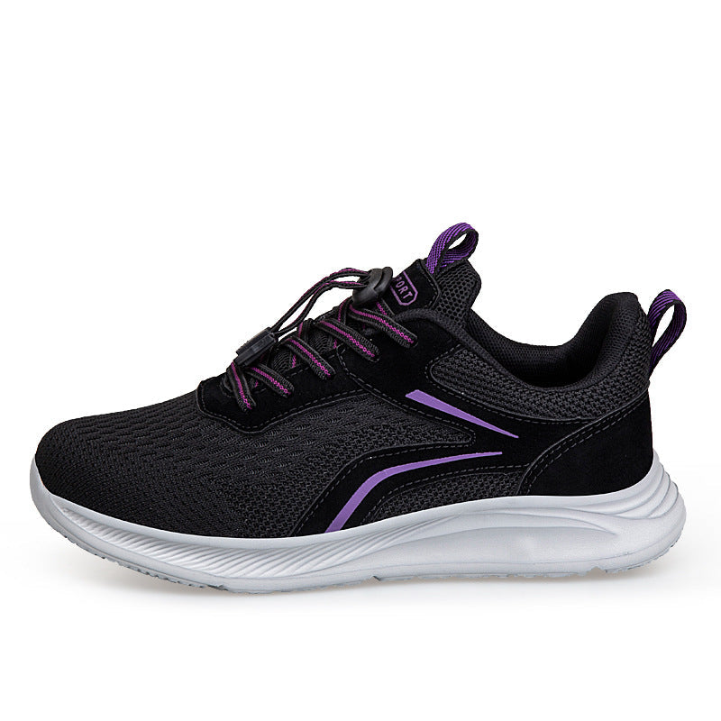 Damen Laufschuhe Leichtes Mesh Schnellschnürsystem