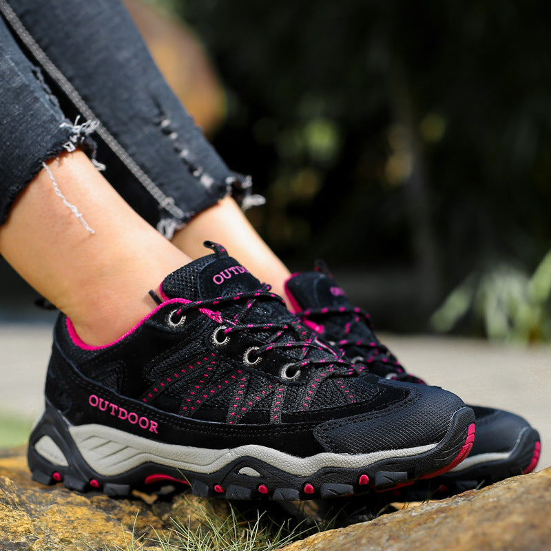 Damen Trail-Lauffschuhe Atmungsaktiv Rutschfest