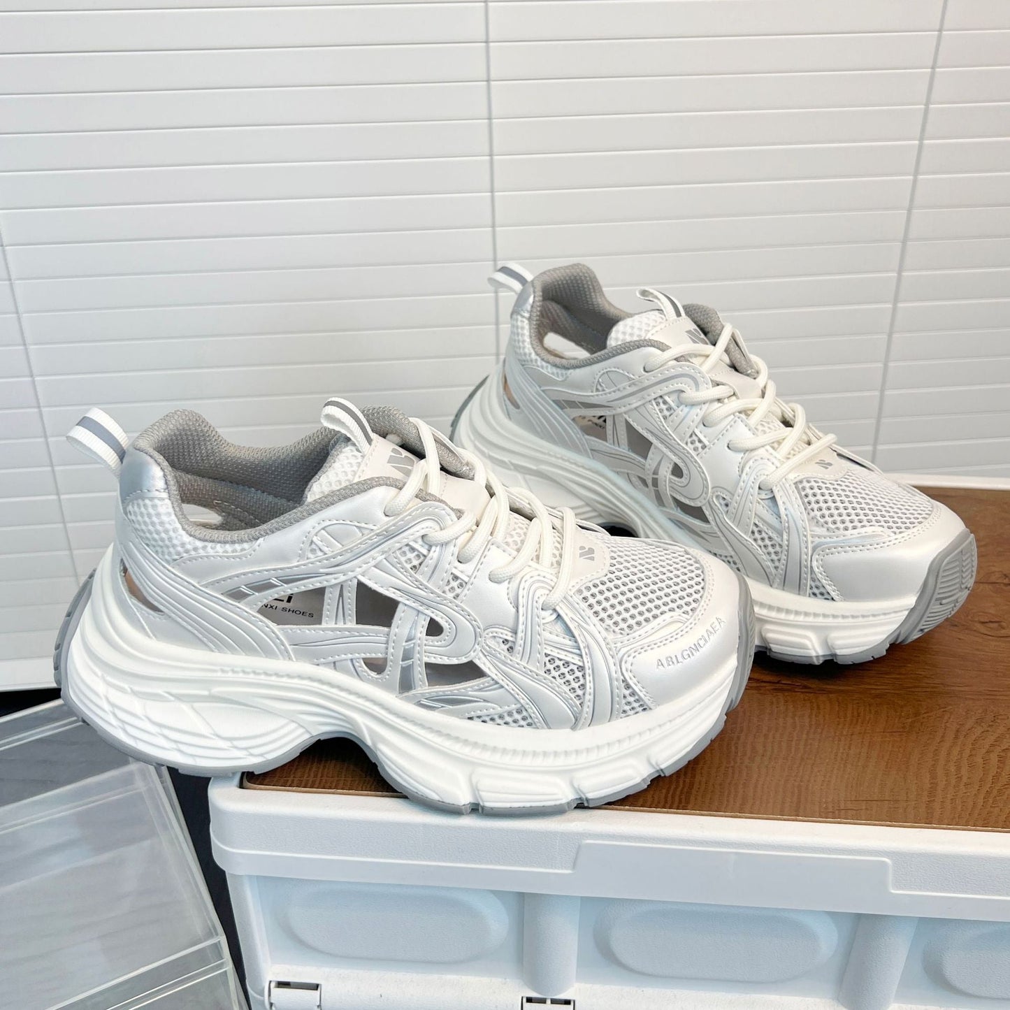Damen Laufschuhe Atmungsaktives Mesh Leicht mit Dämpfung