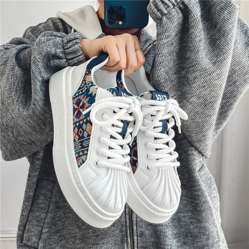 Damen Sneaker Bunt Textil Obermaterial