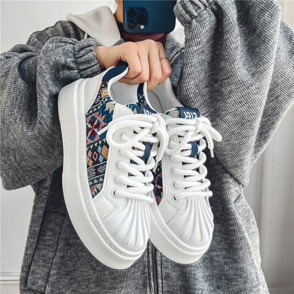 Damen Sneaker Bunt Textil Obermaterial