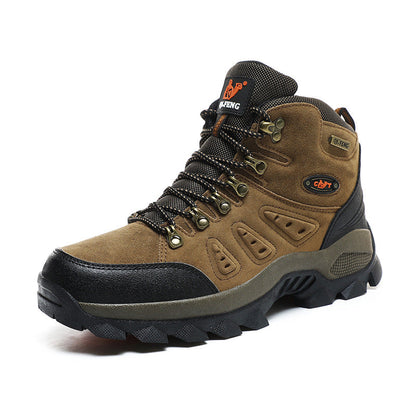 Herren Wanderschuhe Wasserdicht Atmungsaktiv Trekkingstiefel