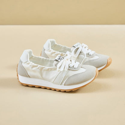 Damen Sneaker Leicht Schnürsystem Weich - Norvielle