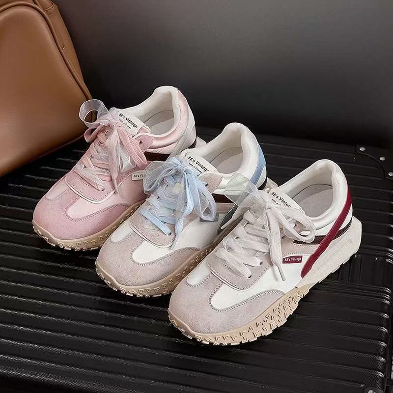 Damen Laufschuhe Retro Style Dämpfung