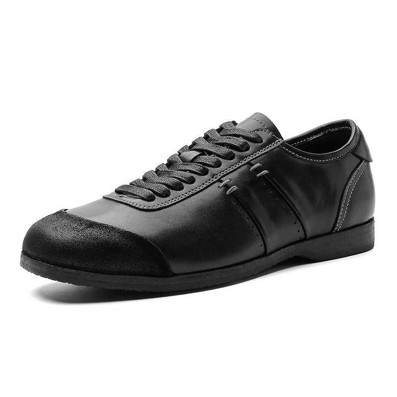 Damen Leder Schnürschuhe Elegante