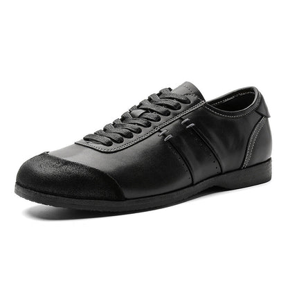 Damen Leder Schnürschuhe Elegante