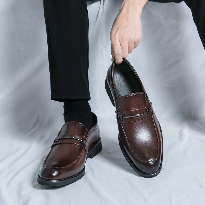 Herren Mokassins Modernes Design Leder
