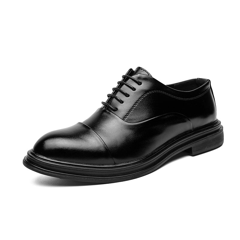 Damen Schnürschuhe Leder Hoch