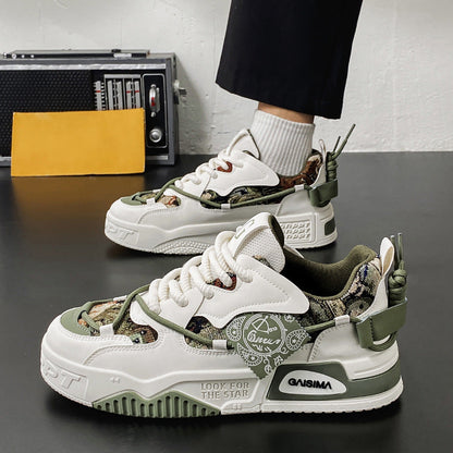 Damen Sneaker Sportlich Chunky atmungsaktiv