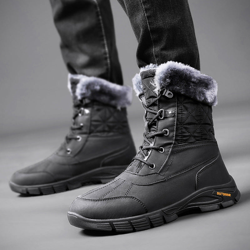 Damen Winterstiefel Weiches Innenfutter Warm