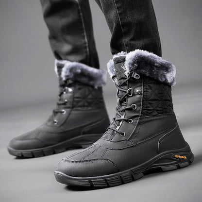 Damen Winterstiefel Weiches Innenfutter Warm
