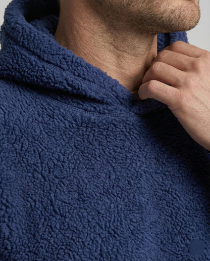 Herren Teddy-Pullover Weich Mit Taschen Praktisch