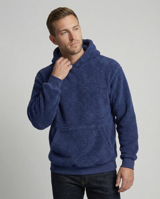 Herren Teddy-Pullover Weich Mit Taschen Praktisch - Norvielle