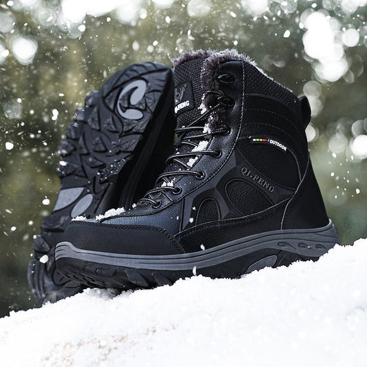 Damen Wanderschuhe Warm Isolierend Rutschfest - Norvielle